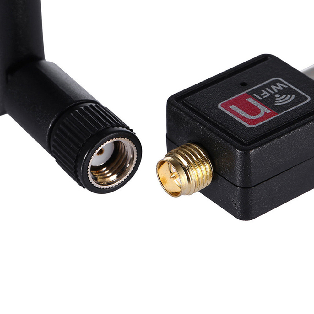USB wireless network adapter with antenna
