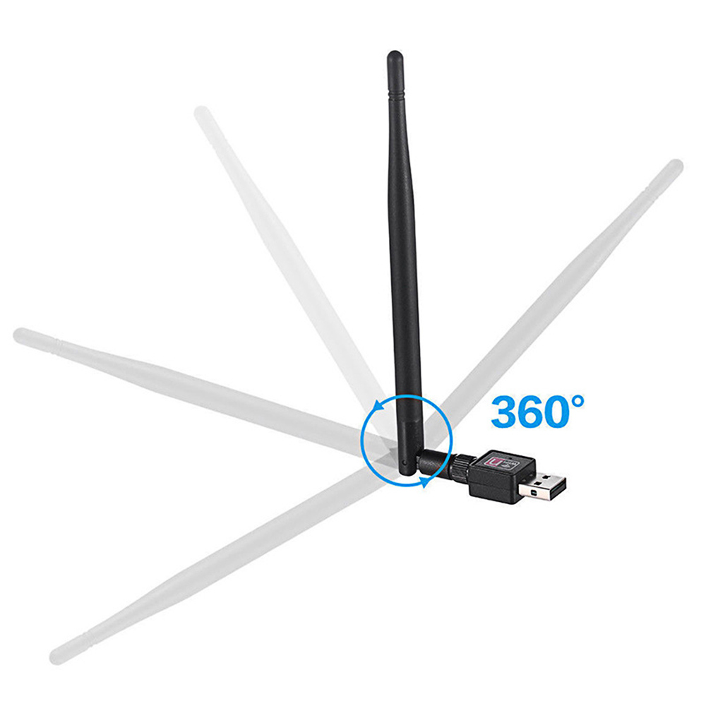 USB WiFi dongle antenna connection detail