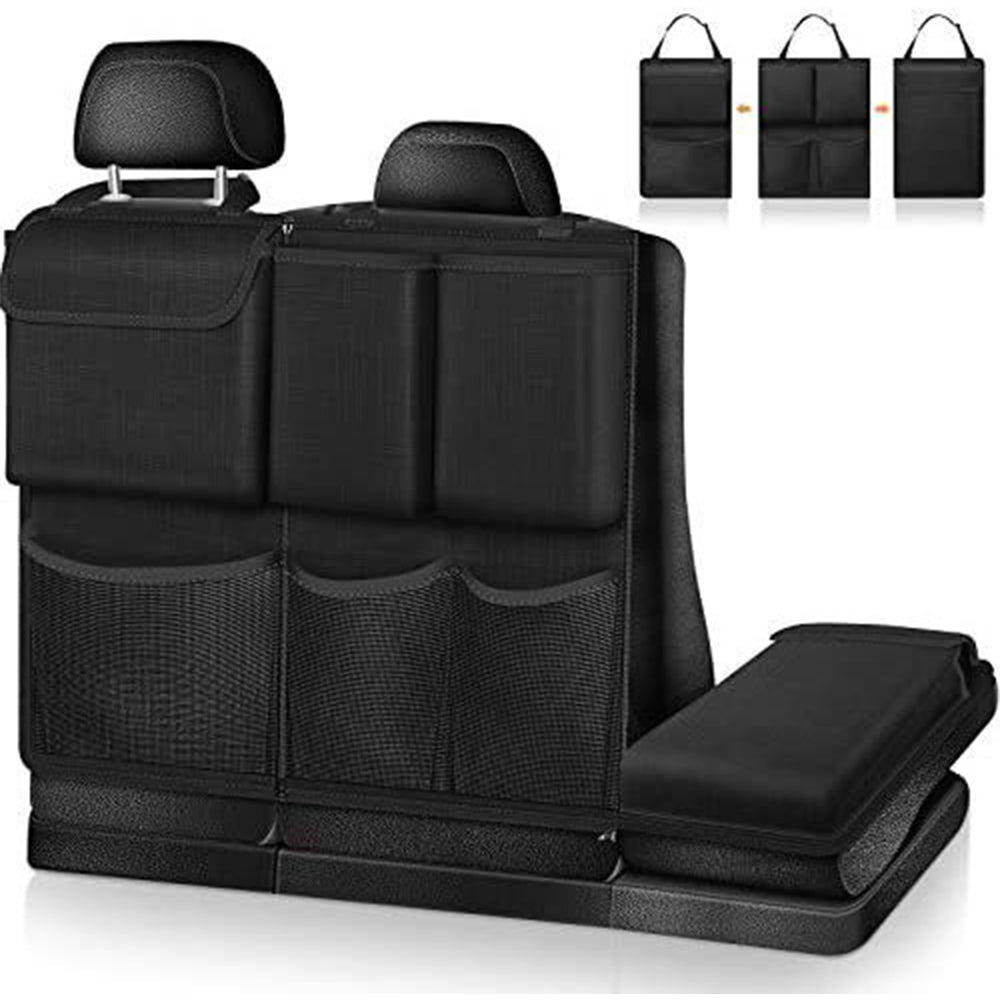 Modular car boot and seat back organiser