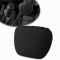 Black car headrest neck support cushion