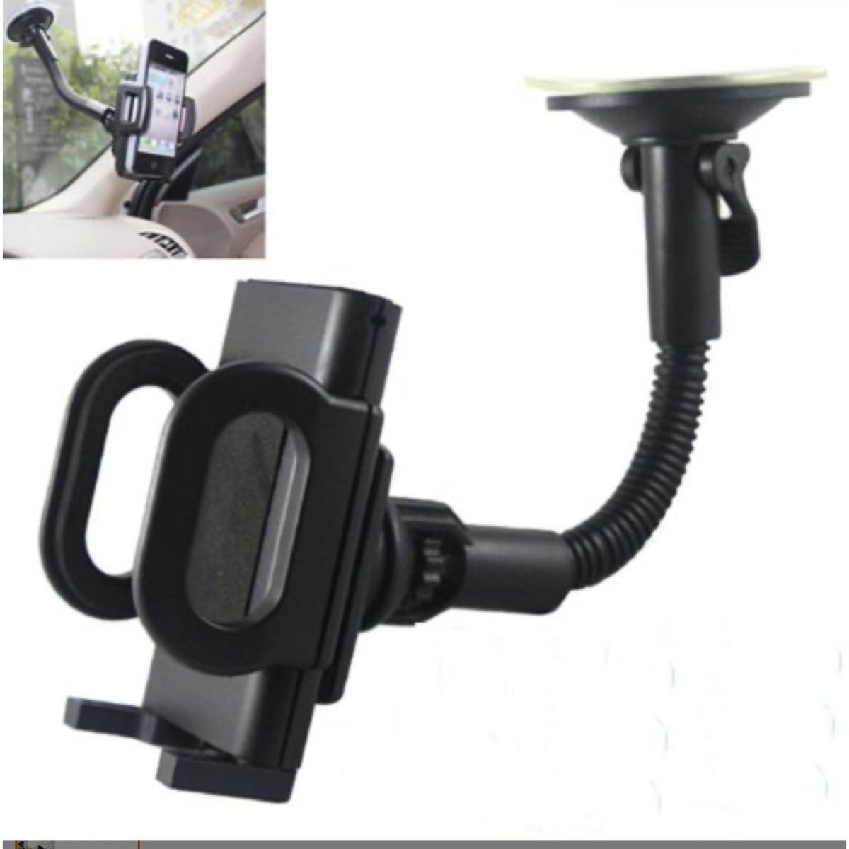 2-in-1 car phone holder